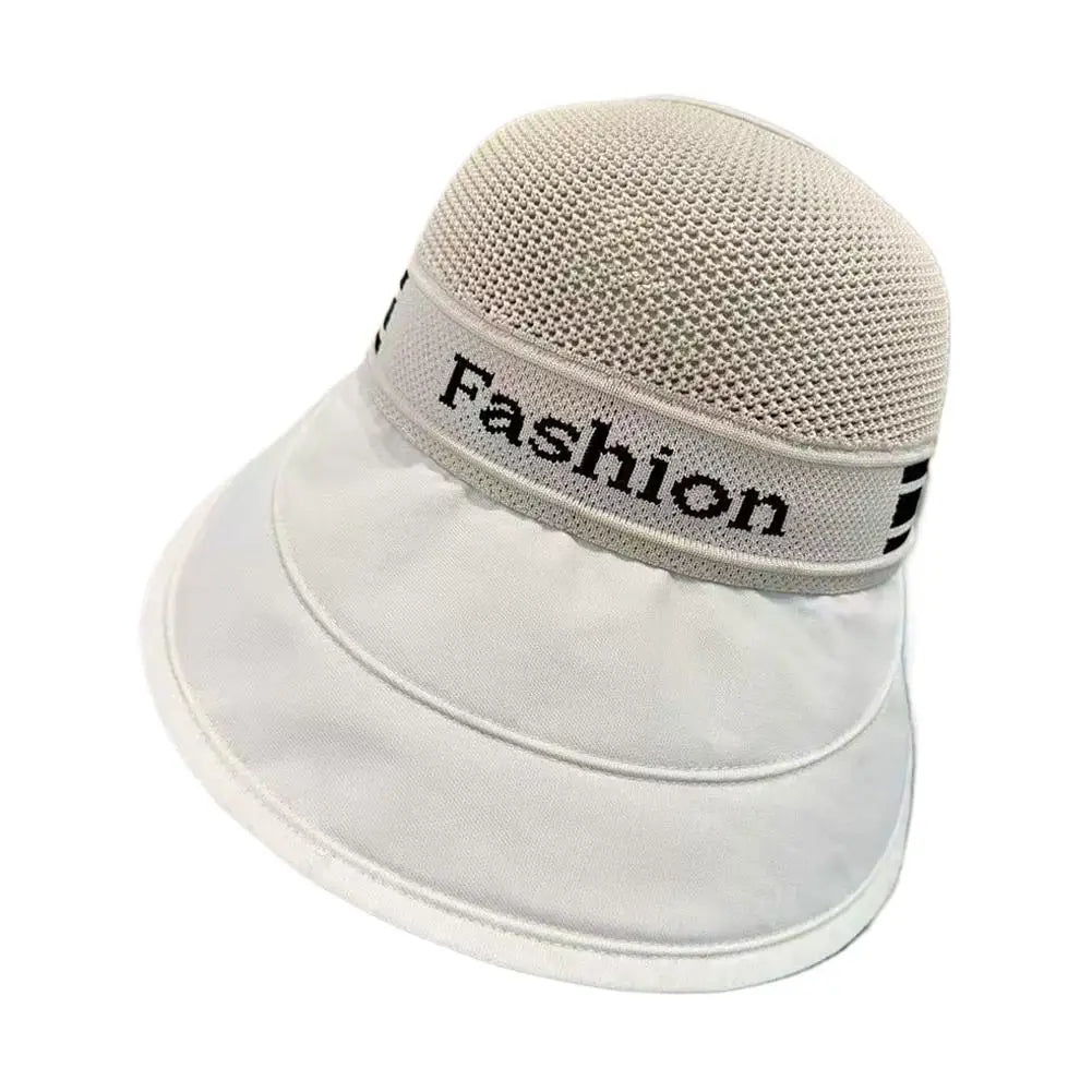 Breathable Women's Sun Hat Large Brim Hats Spring Summer Fisherman Qme Beige 1