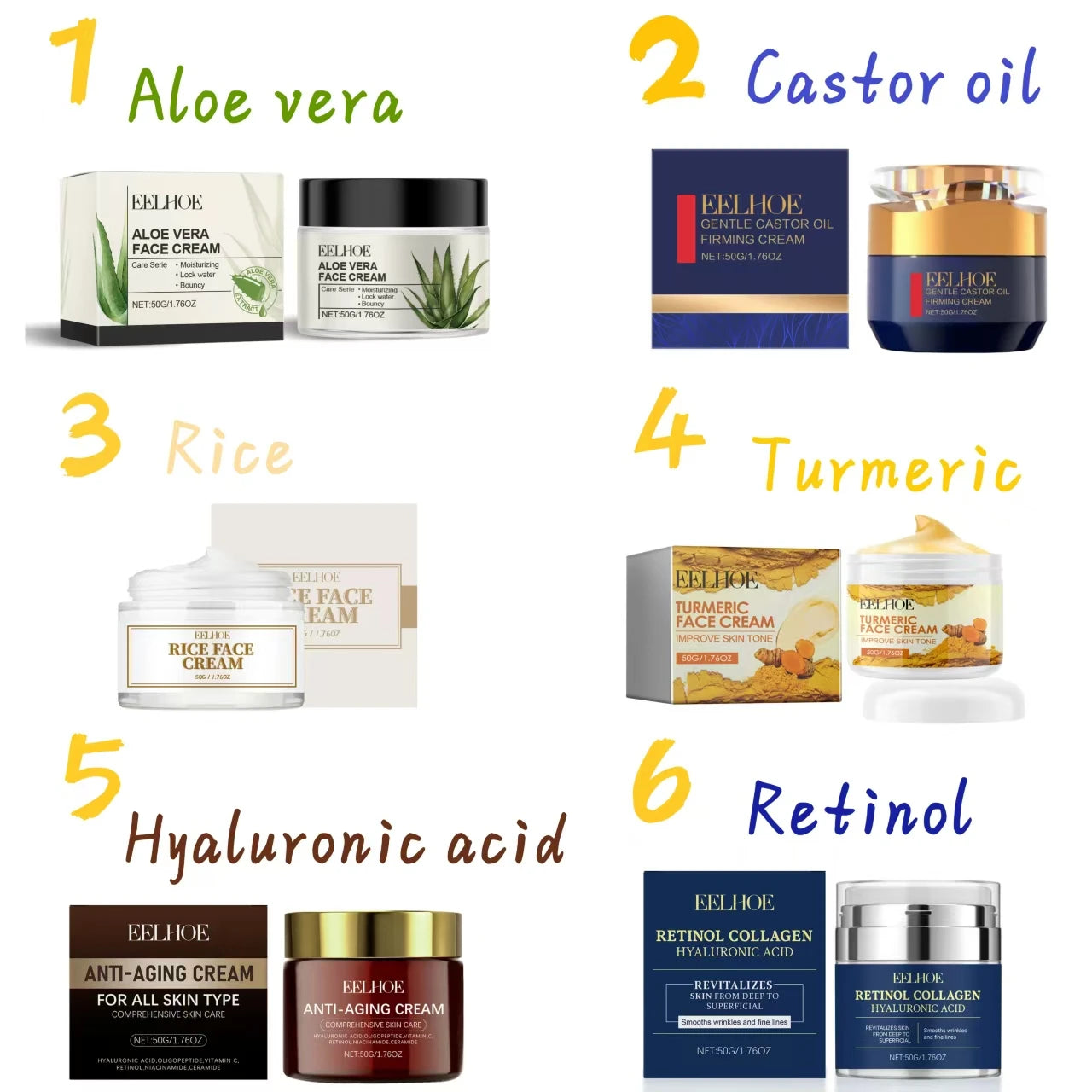 Advanced Facial Cream Daily Moisturizer Firming Skin Care Oil-Free, Fragrance Free, Non-Comedogenic Anti-Aging Face For Women Qme