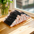 50 100 Disposable Eye Shadow Brush Makeup Dual Sided Sponge Nylon Qme 100 pcs