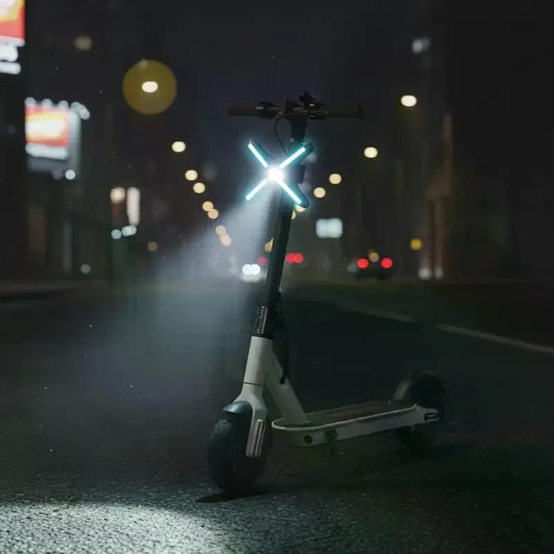 Headlight Segway Ninebot ZT3 Electric Scooter X-shaped 4W Bright Qme