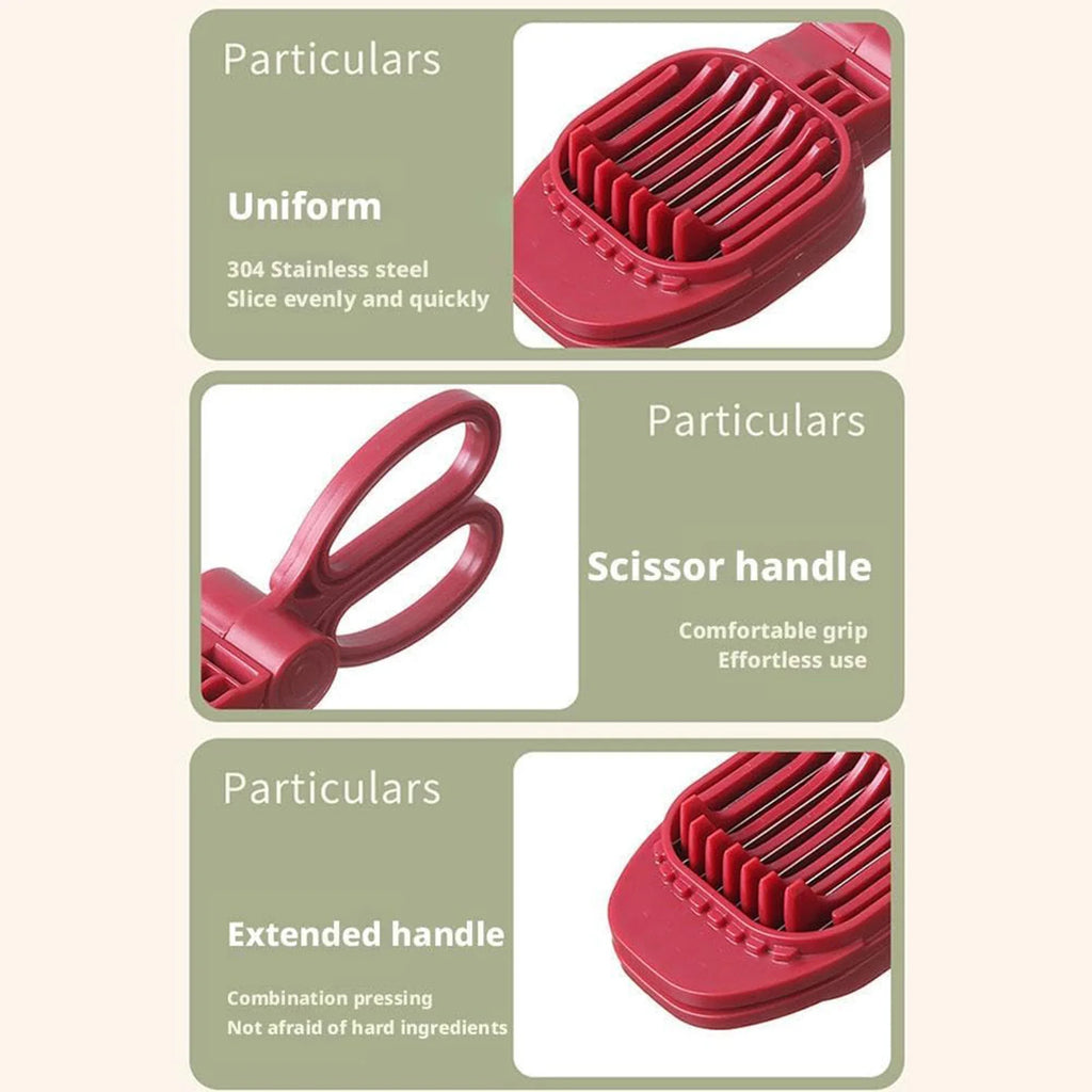 Plastic A Quick and Safe Multipropose Kitchen Gadget That Can Be Used To Decompose Boiled Eggs Sausages Cucumbers and Fruits Qme