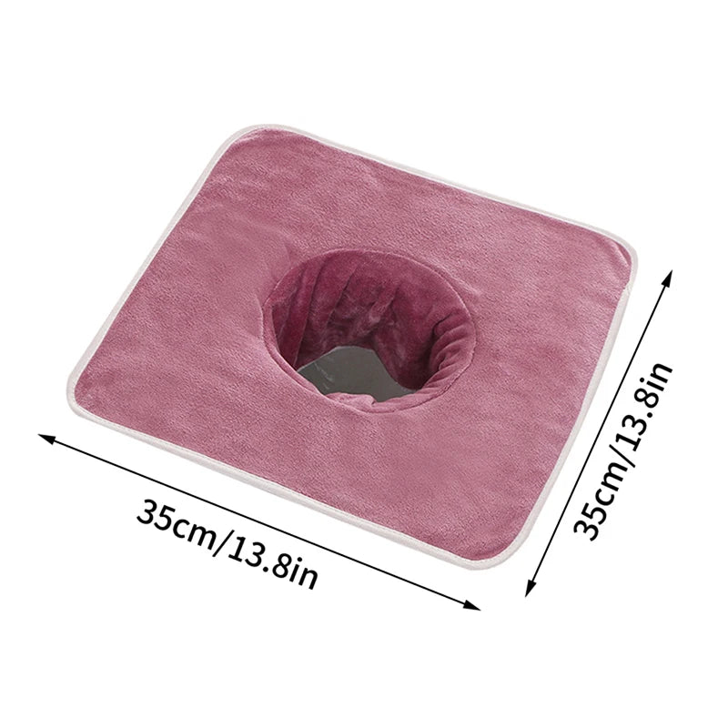35 Velvet Thickened Beauty SPA Massage Table Planking Face Towel Qme