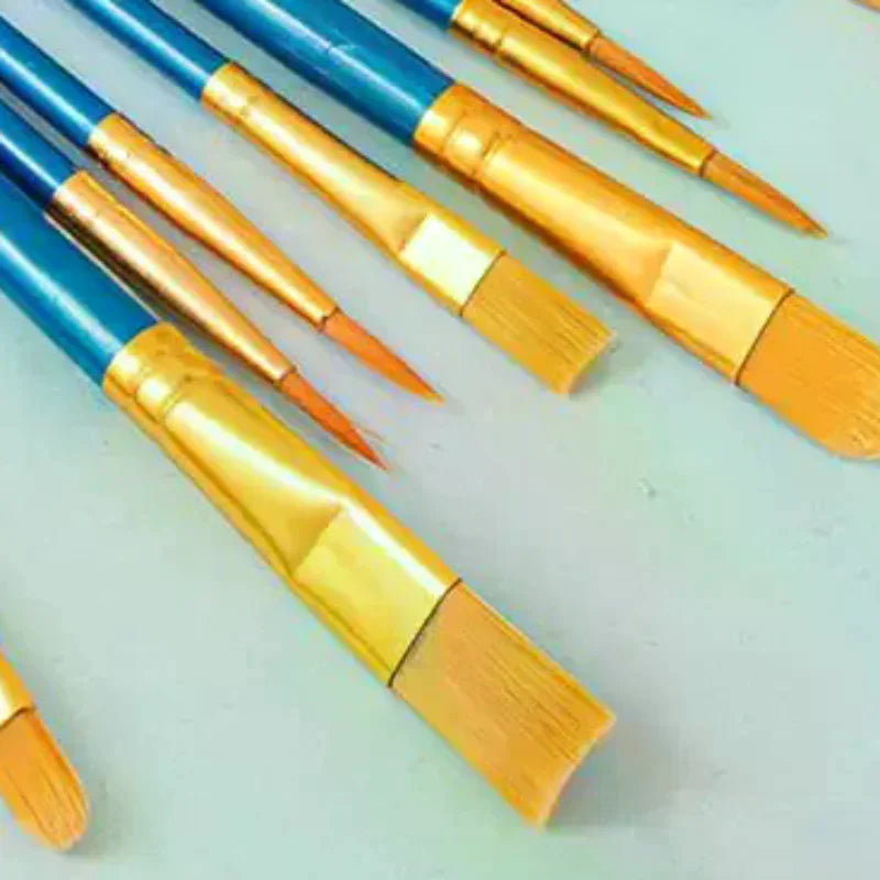 Multi-functional Watercolor Brush Plastic Rod Art Painting Gouache Qme