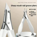 Labor-saving Professional Nail Clippers Cuticle Trimmer Foot Care Qme WHITE