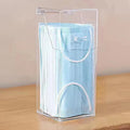 1/3PCS Transparent Mask Storage Box With Cover Dust Mouth And Nose Cover Door Desk Entrance Mask Box Qme 1PC