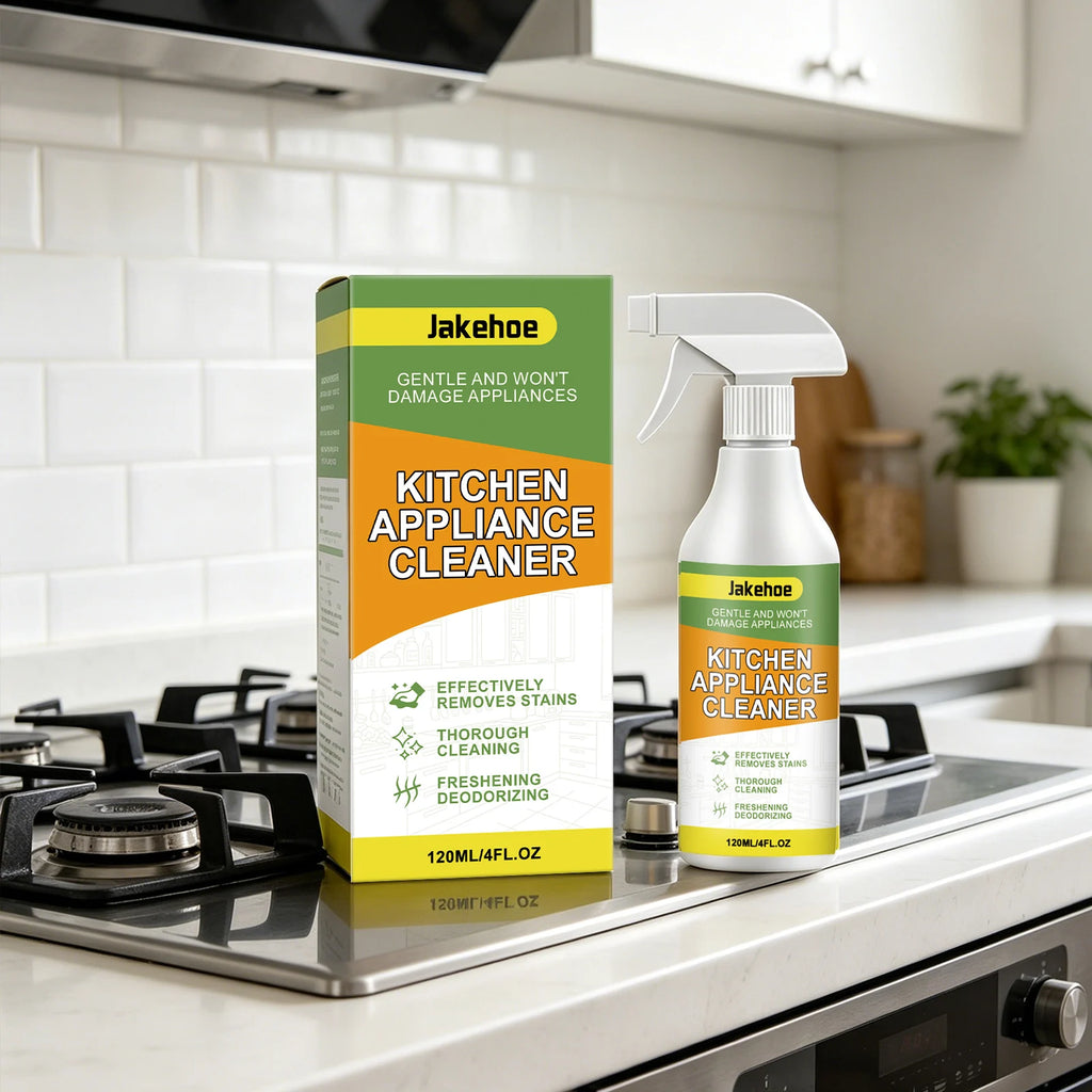 Kitchen Appliance Cleaning Spray Removing Stains Penetrate Grease Elegant Fragrance High-Efficiency Formula Heavy Duty Degreaser Qme