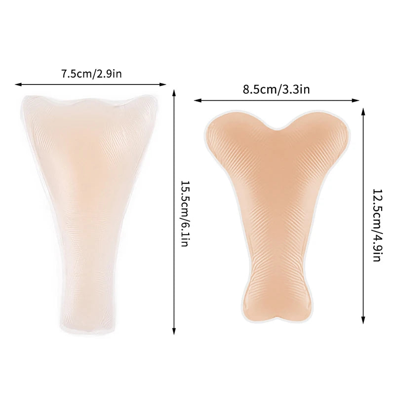 Concealer Panties Silicone Reusable Swimsuit Underwear Camel Toe Qme