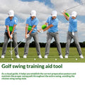 Golf Swing Trainers Adjustable Buckle Tool Practice Trainer PU Foam Qme Default Title