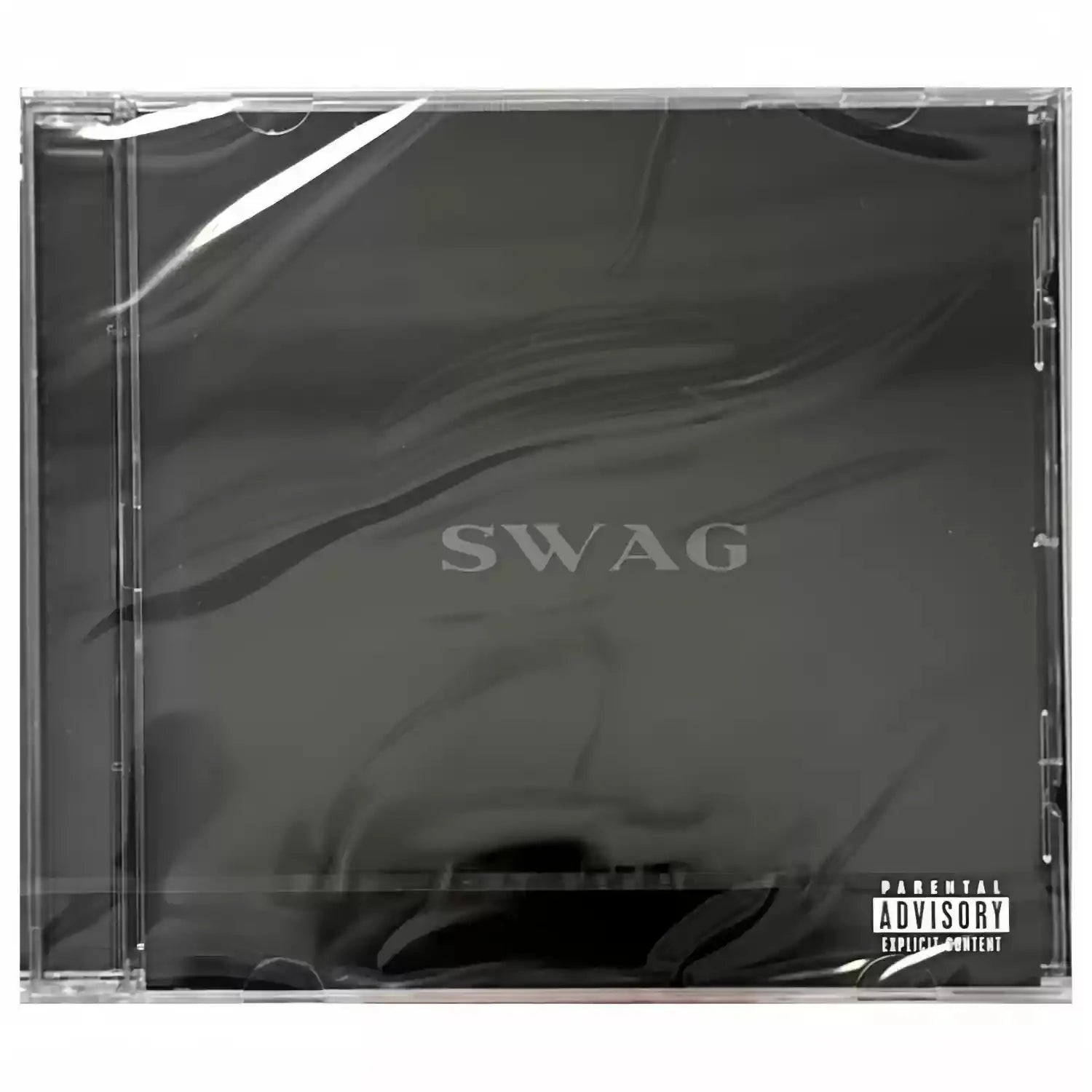Modern Urban Hip Hop Rhythm Music Audio Disc, Minimalist Black Cover Album Disc Playback for Music Fans Collection Qme swag