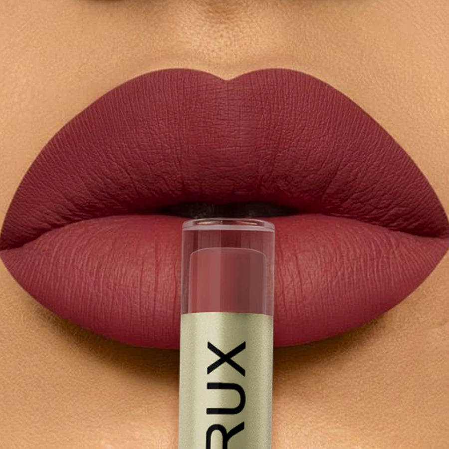 20 Colors Dark Brown Nude Liquid Lipsticks Waterproof Velvet Matte Qme