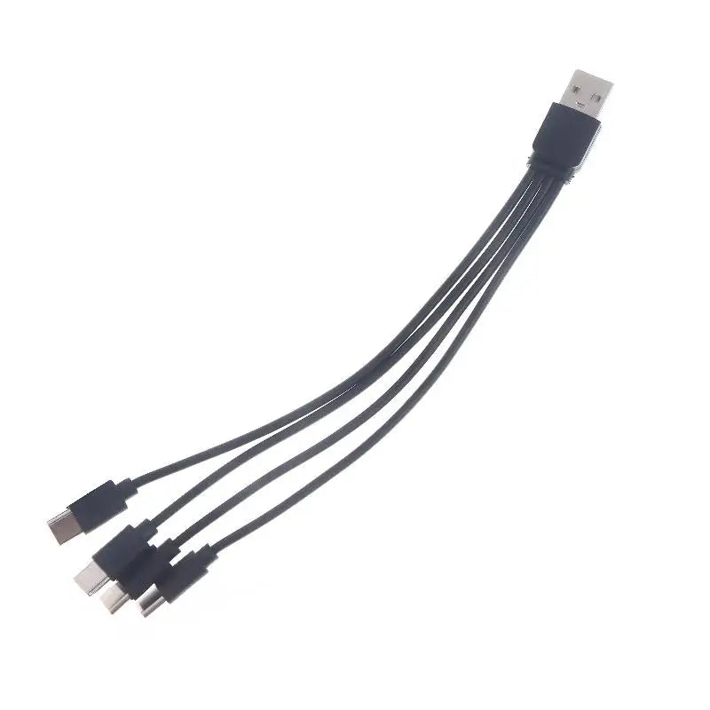 1 USB Type-c Splitter Adapter Cable 2 3 4 5 Port C Multiple Charging Qme 1 to4 1PCS