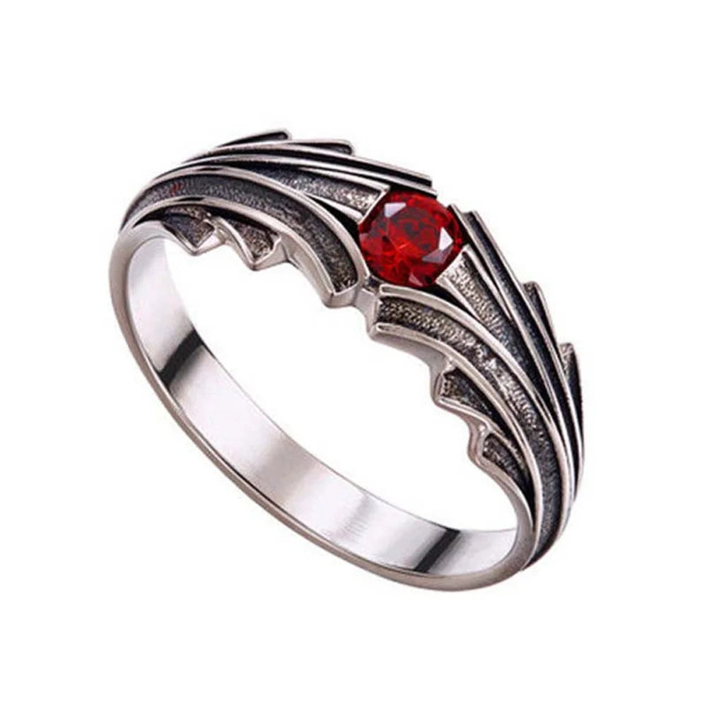 New Fate Stay Night Dark Animation Ruby Ring Daily Anime Cosplay Jewelry Accessories Qme