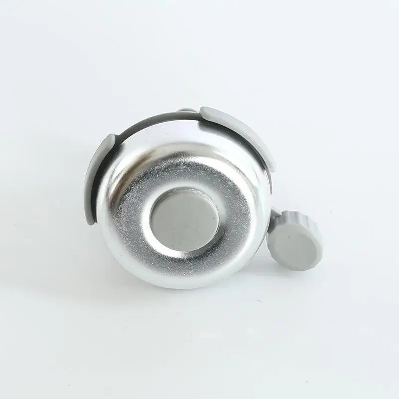 Bicycle Bell Aluminum Alloy Bike Handlebar Ring Mountain Road Cycling Qme Silver