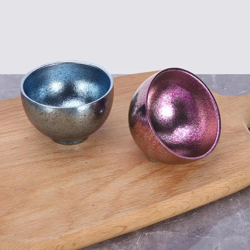 Pure Titanium Small Tea Cup Coffee Outdoor Portable Camping Tableware Qme
