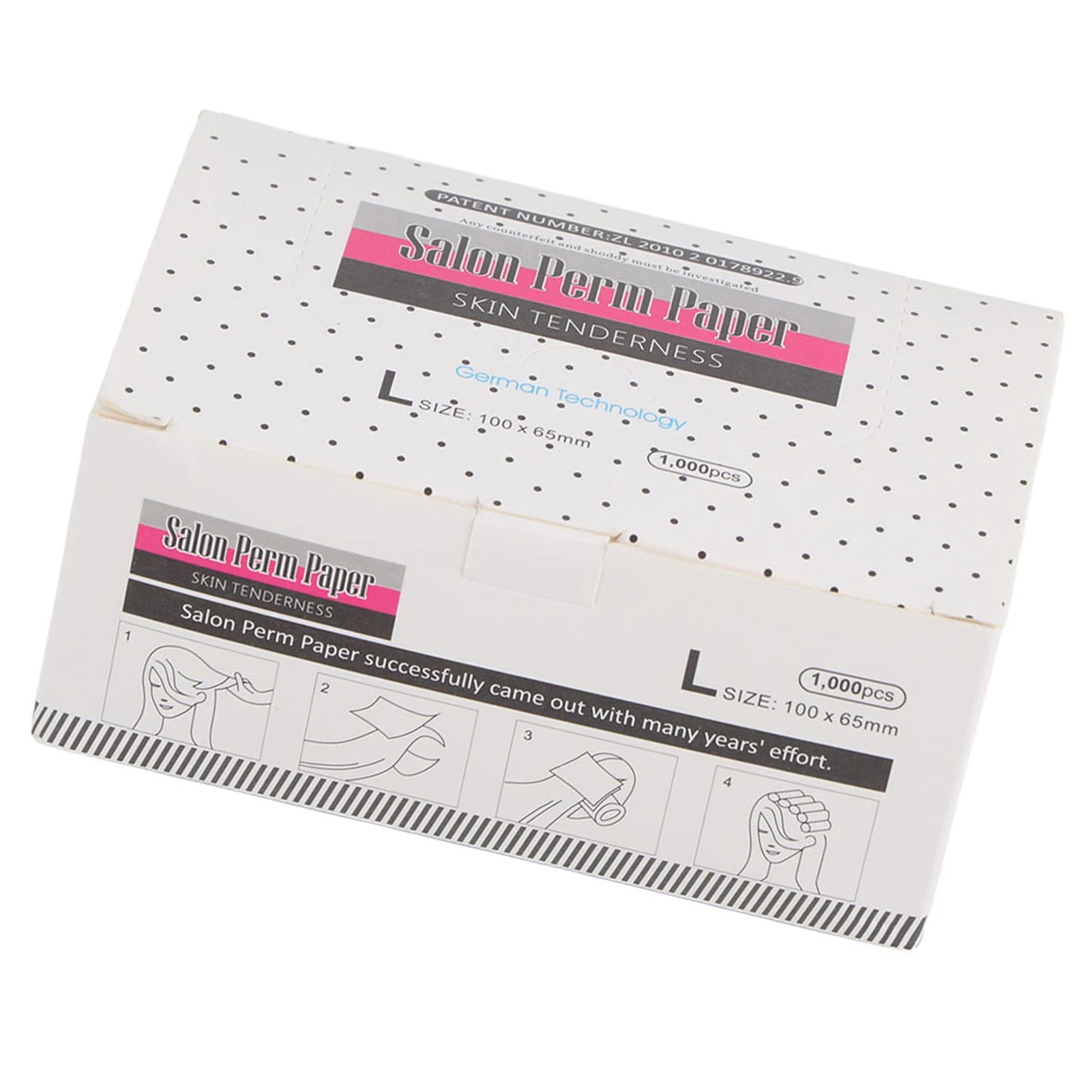 Barber Shop Ultra Thin Hair Perm Paper Mesh Breathable Perming Paper Hairdressing Tool Hair Perm Paper Perming Paper Perm Paper Qme