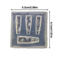 3D Flowers Nail Mold DIY Silicone Floral Petal Design Resin Molds Art Qme onesize