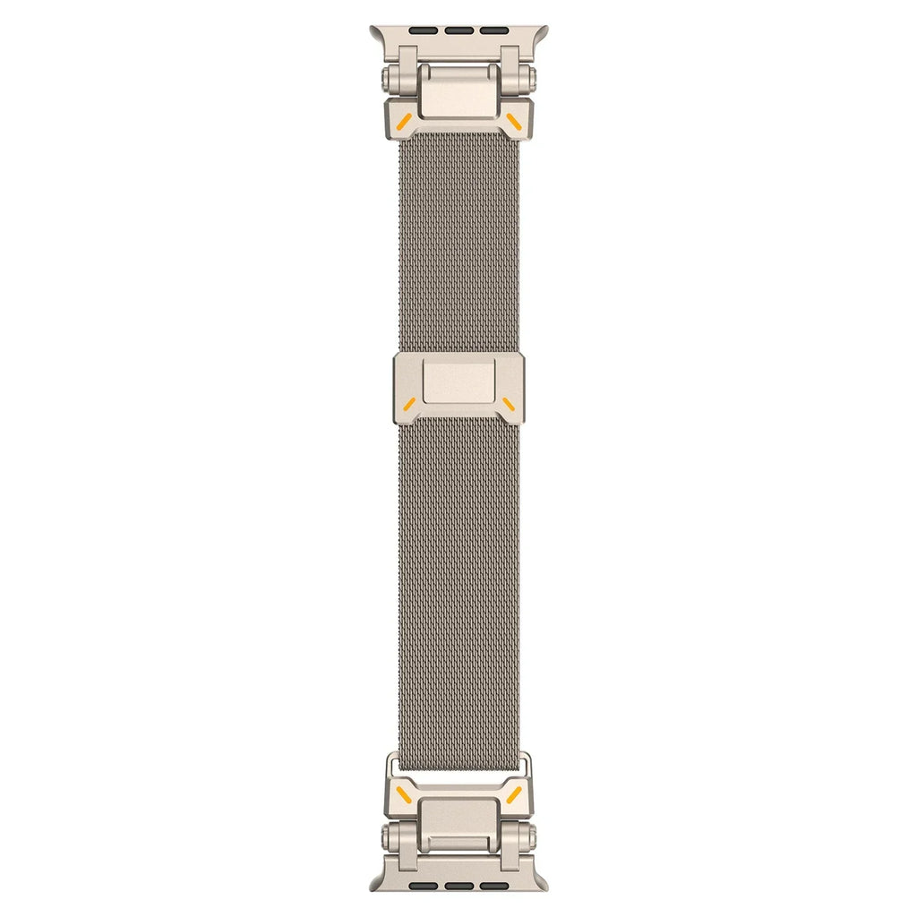 Milanese Titanium Color Band For Apple Watch Ultra 2/1 49mm Series 10 9 8 7 46mm 45mm Magnetic Loop Strap For iWatch 6 5 4 44mm Qme