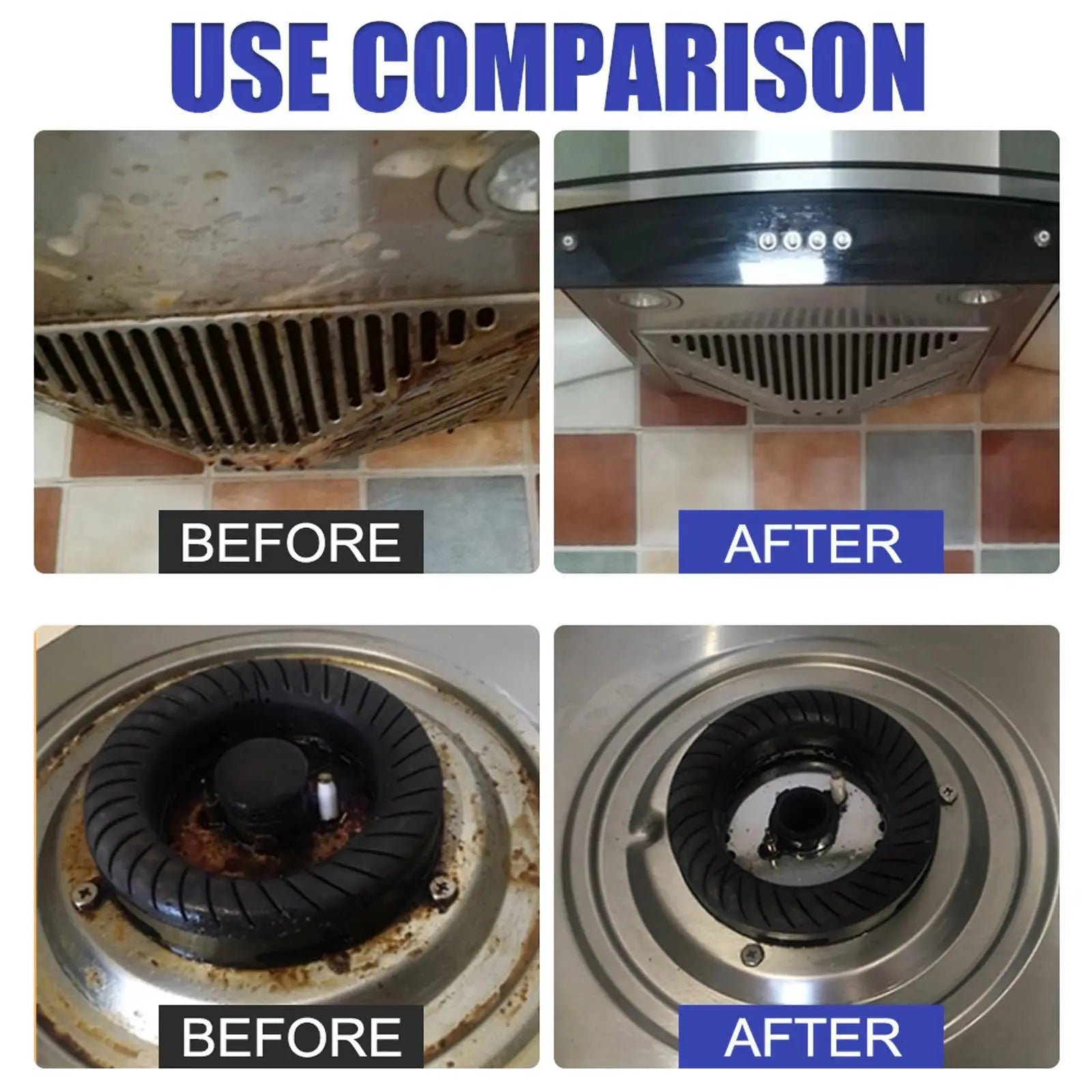 Heavy Oil Stain Remover Magic Degreaser Pot Bottom Polish Cleaner Stainless Steel Rust Remover Kitchen All Purpose Cleaner Paste Qme