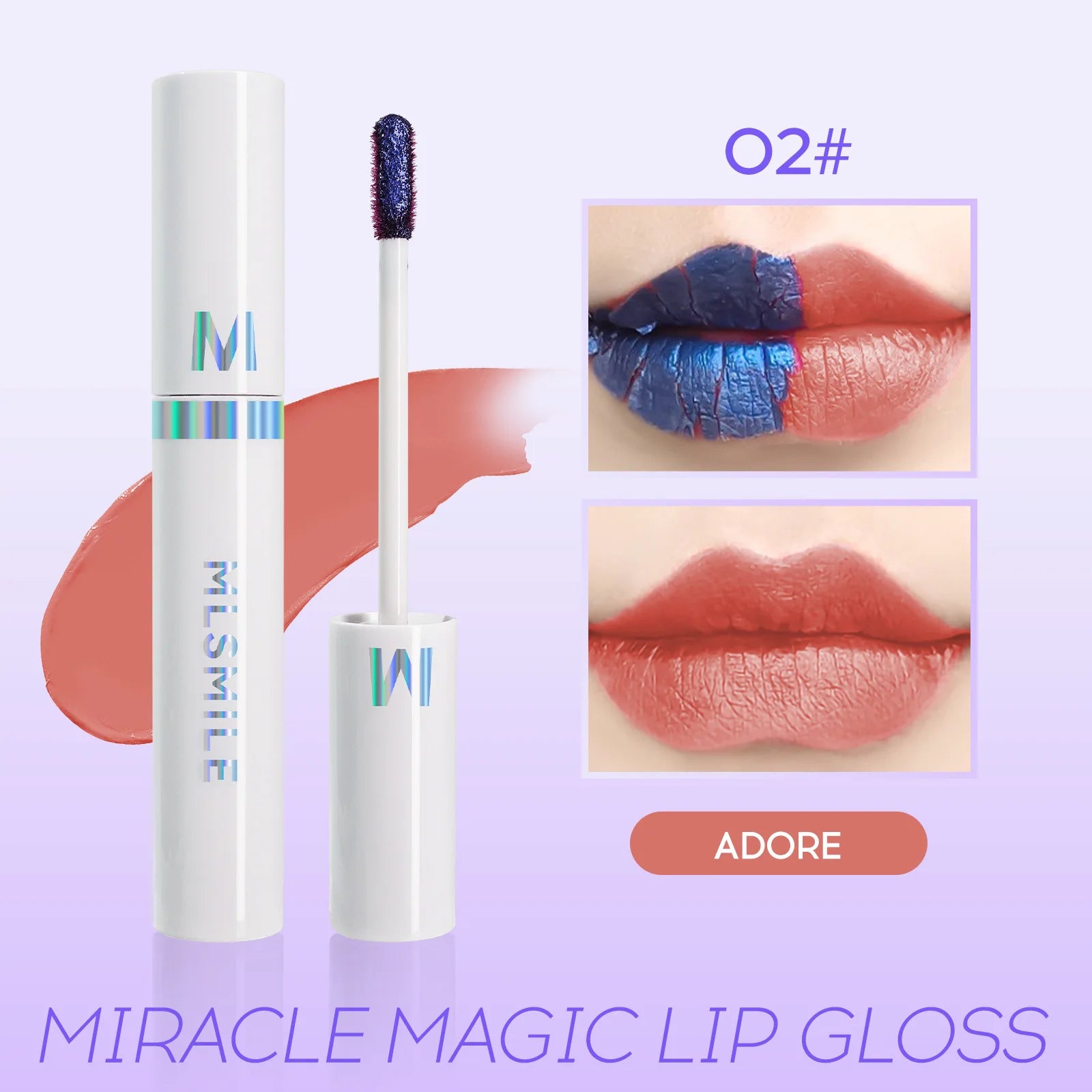 Cracking Lip Stain Wipe Off Pink Lip Tint Transfer Proof Lasting Non-stick Cup Peel Off Metallic Lip Mask Waterproof Cosmetics Qme 02