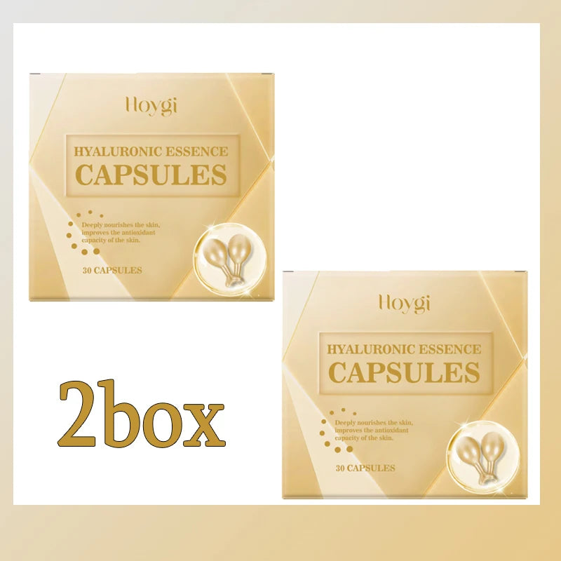 30PC Collagen Face Care Capsules Serum Spot Acne Wrinkle Remover Firming Whitening Hyaluronic Acid Essence Skin Care New style Qme 2pc