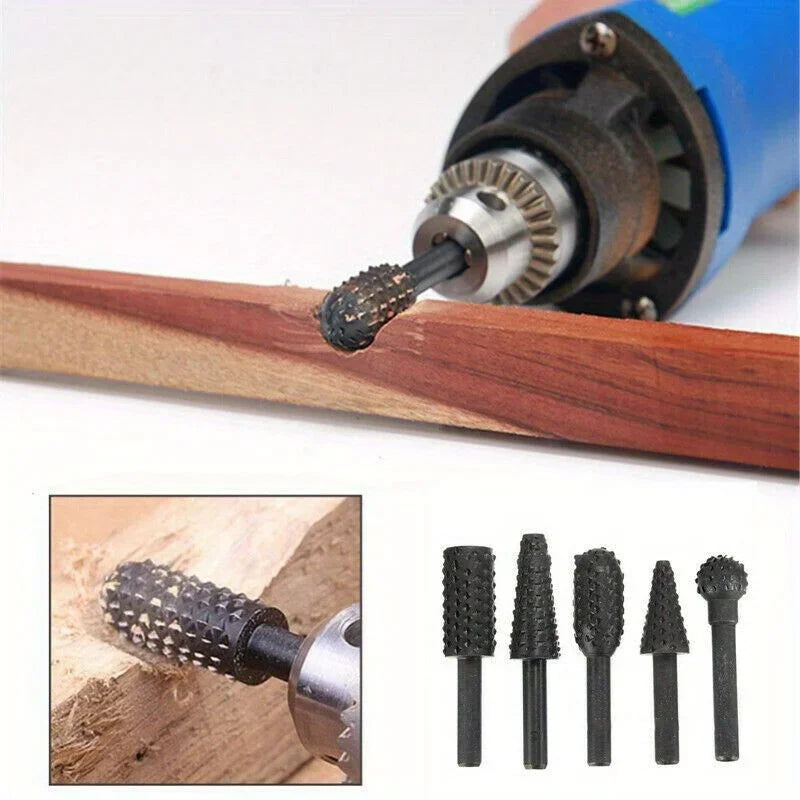 Metal Drills Bit Set, Bit For Electric Screwdriver Adapter, Multifunction Drill For Metal Cone For Wood Woodworking Tools Qme
