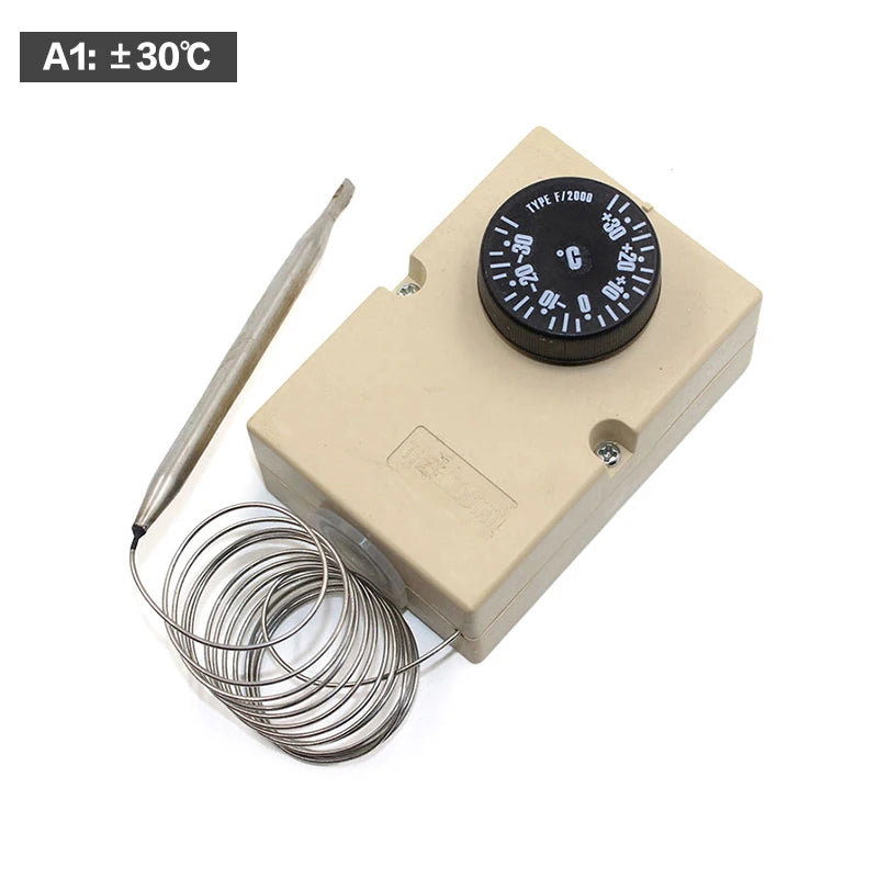 Temperature Mechanical Switch Capillary Thermostat 50-300C 0-60C Qme 30