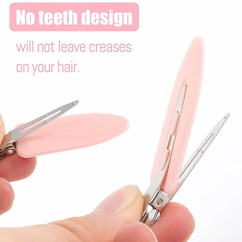 10pcs/set No Crease Basic Hair Clips For Women Girls Hair Styling Makeup No Bend Hairpins Barrettes Fashion Hair Accessories Qme