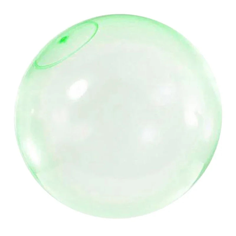 Children Outdoor Toys Bubble Ball Inflatable Rubber Ball Games Balloon Toys Baby Shower Fun Party Water Filled Bubble Ball Toy Qme green L - 70cm