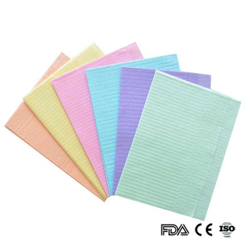 50Pcs Disposable Eyelash Clean Pad Mat Tattoo Cleaning Wipes Table Pad Waterproof Medical Paper Dental Bibs Cloths Tool Qme