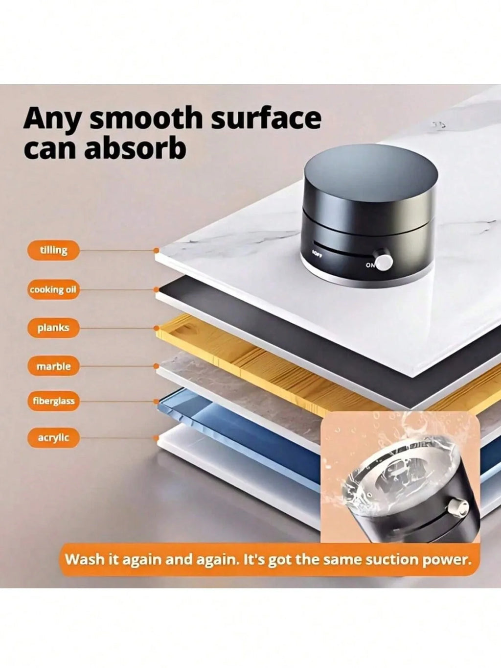 Vacuum Magnetic Phone Holder Desktop Foldable Extendable Lazy Car