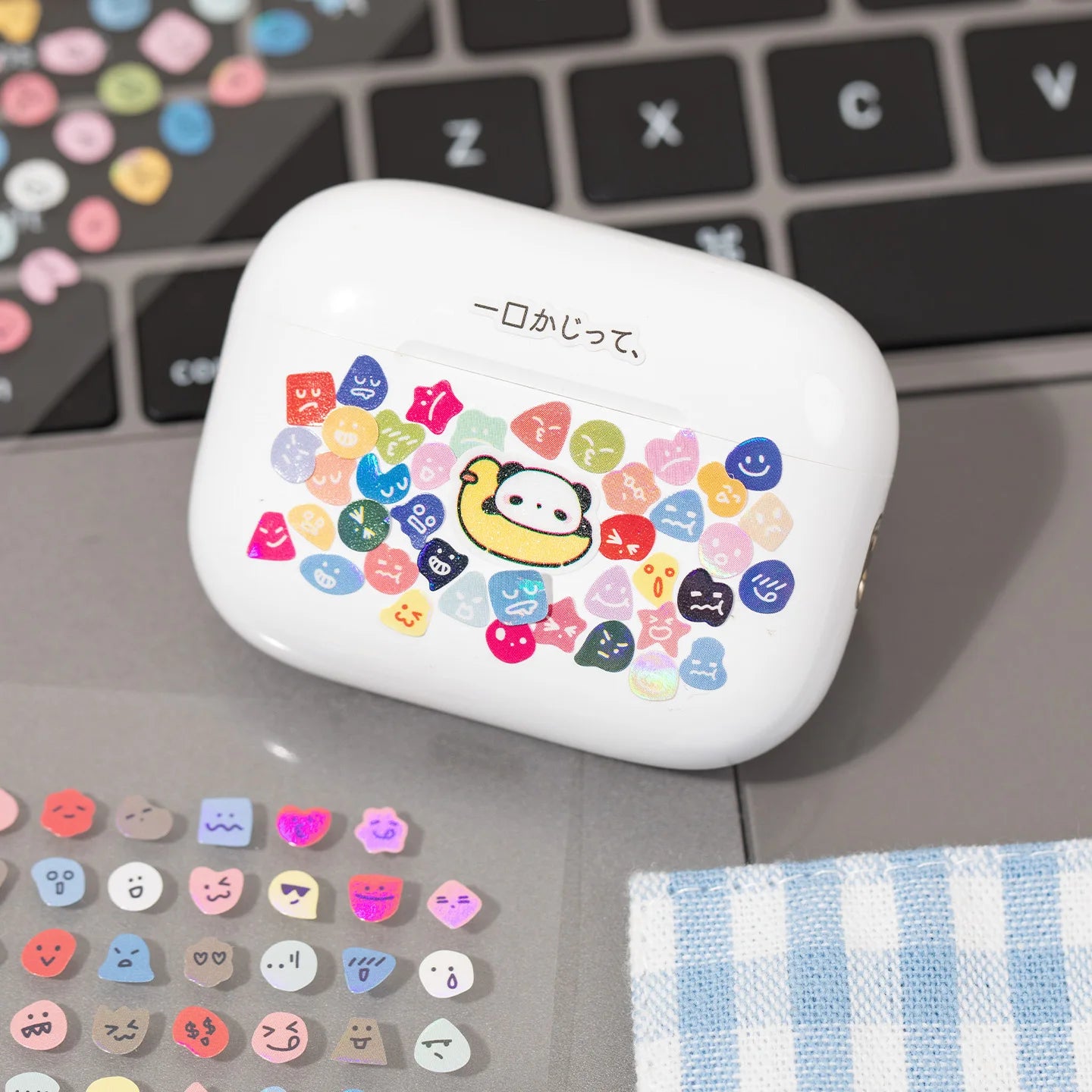 8 Sheets/4 Pack Cute Mini Emotion Emoji Stickers, Nail Stickers for DIY Scrapbooking, Photo Frame Collage Material Decoration Qme