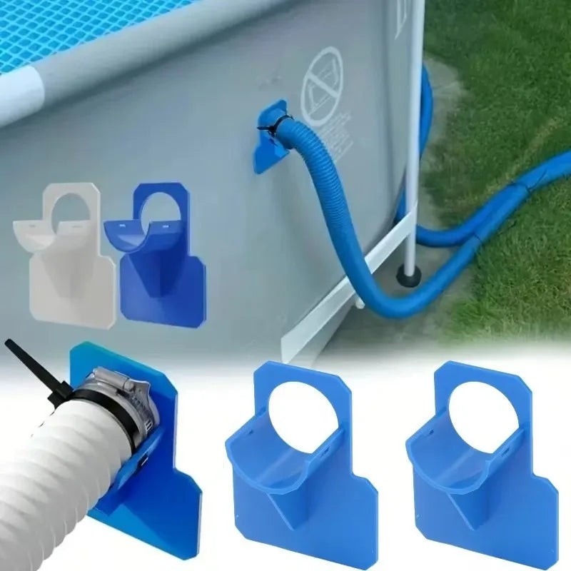 1set Pool Hose Support - Prevents Hose Bending And Falling, Compatible with Various Above-Ground Pool Brands, Easy to Install Qme