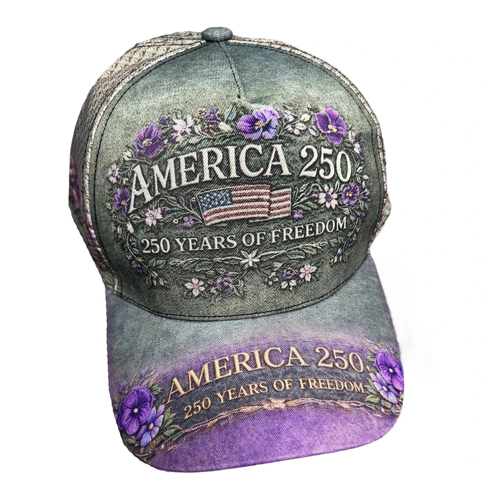 250th American Anniversary Commemorative Cap Retro Fashion Unisex Sun Visors Hat Casual Running Hiking Baseball Cap Qme