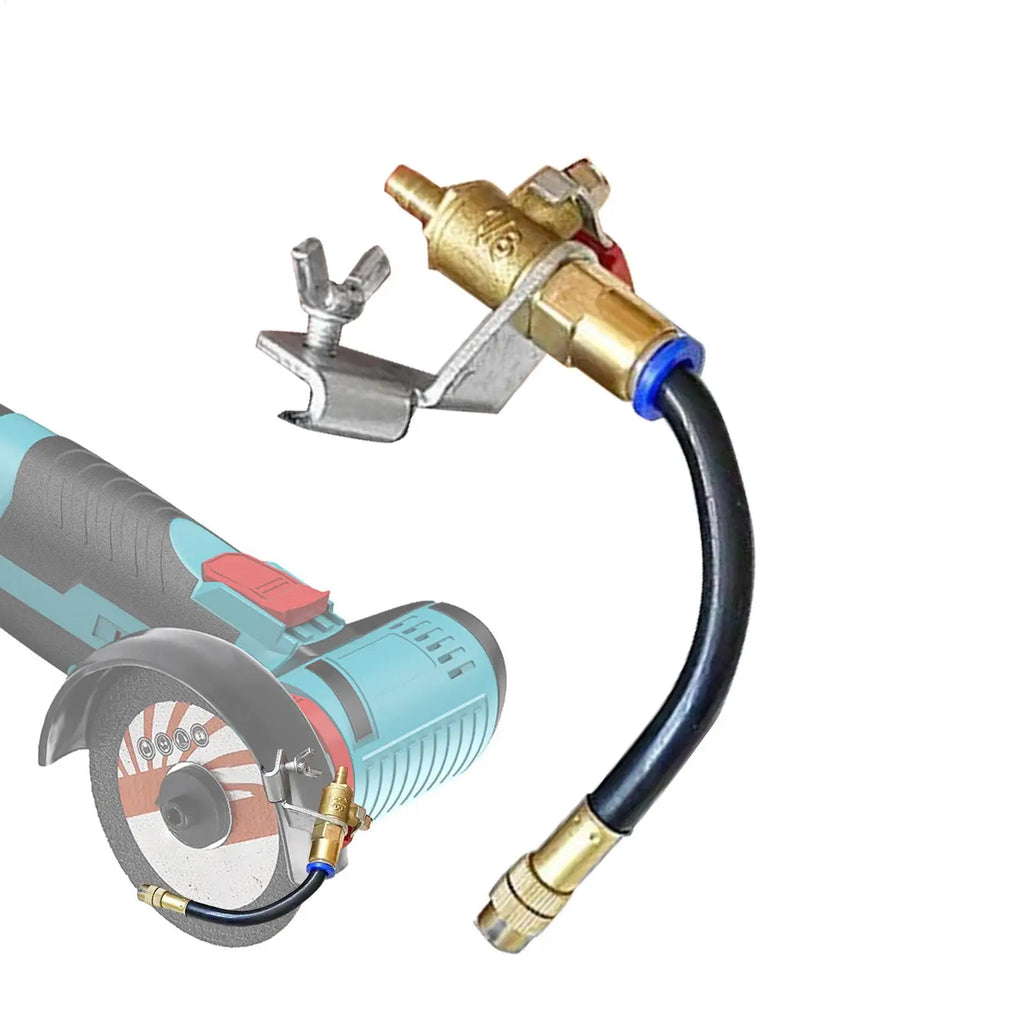 Dust Remover Water Sprayer 2-Mode Rustproof Coolant Attachment Angle Grinder Misting System for Tile Marble Brick Work Qme