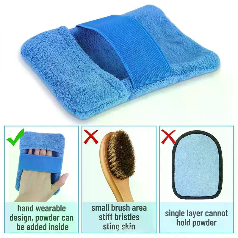 Sand Remover Beach Sandbag Powder Bag Removal Brush Vacation Camping Qme