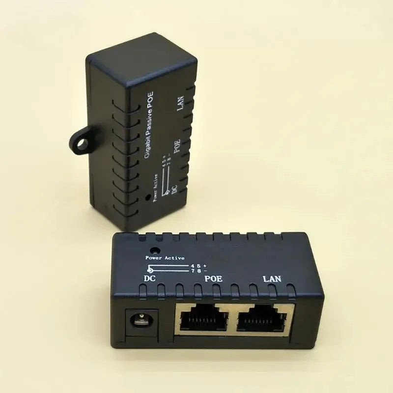 5PCS POE Injector Splitter Combiner Module 5-48V for CPE Wireless AP IP Camera Surveillance Power Supply Qme
