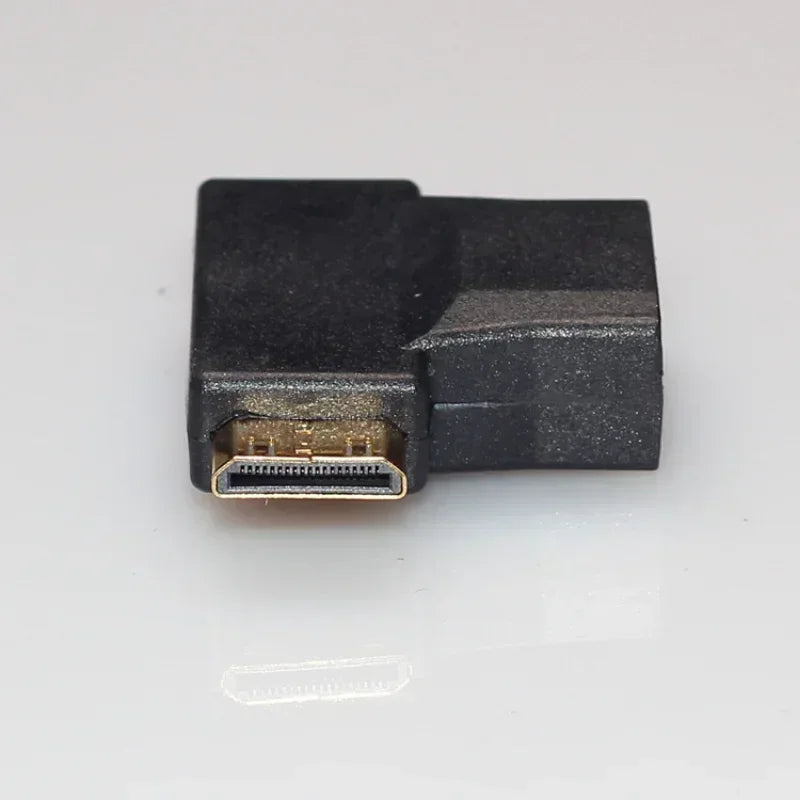 10pcs Mini/Micro/HDMI-compatible 2 In 1 Adapter Male ToFemale Connector Extender Cable Extension Adapter Hardware Qme 10pcs
