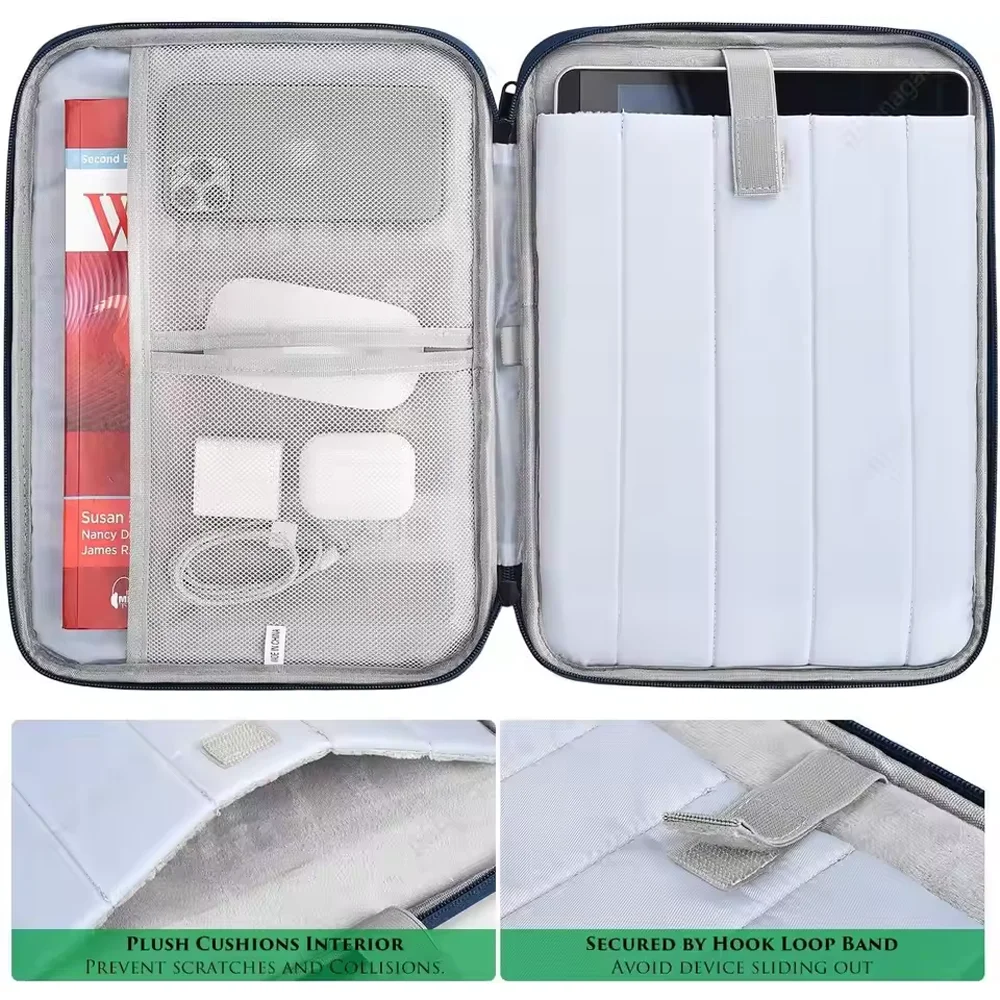 Premium 11-13 Inch Waterproof iPad Tablet Computer Bag, Handheld Portable Storage Pouch for iPad & Tablet Computer Qme