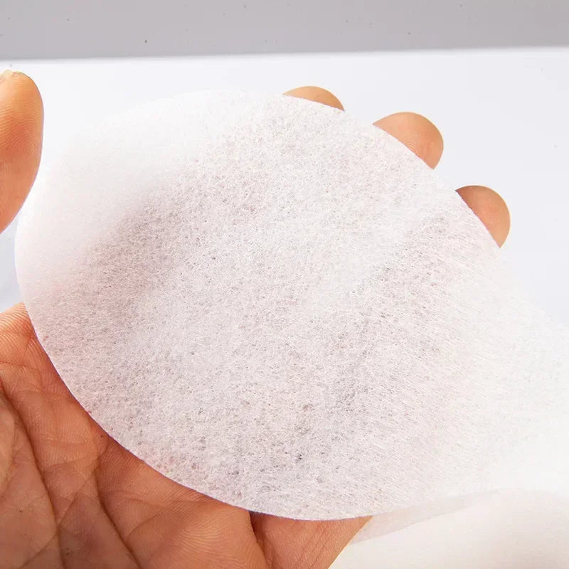 300/200/100PCS Disposable Eye Mask DIY Natural Cotton Eye Paper Women Essential Product Ultrathin Silk Eye Paper Mask Qme