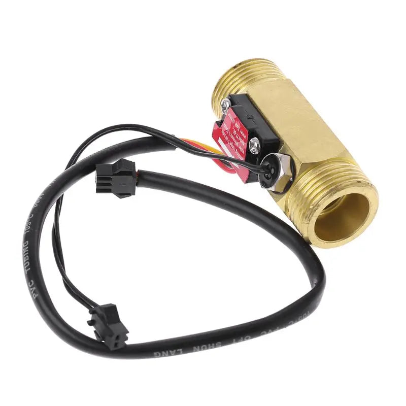 G3 4 Flow Sensor Water Switch Temperature Detection Turbine Liquid Qme
