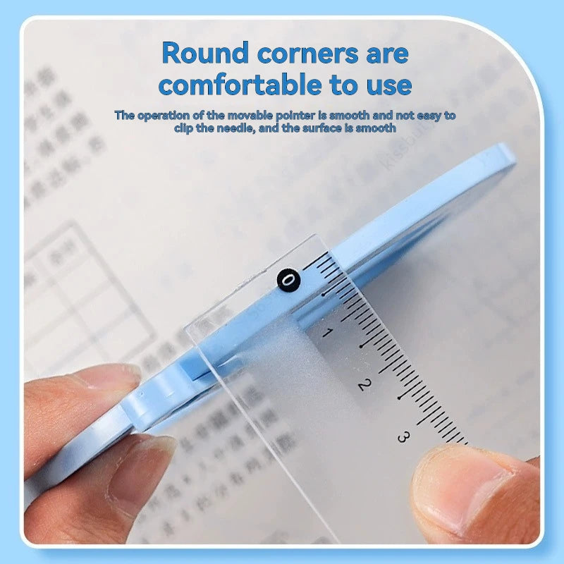 1PC 360 Degree Activity Protractor Student Angle Reader Teaching Aids Right Angle And Acute Drawing Stationery Qme