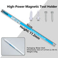 Heavy Duty Magnetic Tool Bar Strong Magnet Strip for Garage & Workshop Wall Mount Organizer for Metal Tools & Knives Qme 24 inches