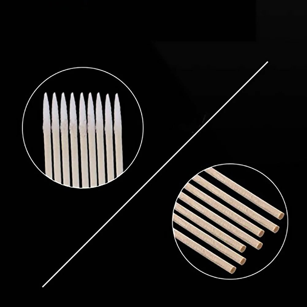 Makeup Cotton Swab Disposable Makeup Microblading Cotton Swab Eyelash Extension Applicator Makeup Removing Cotton Swab Qme
