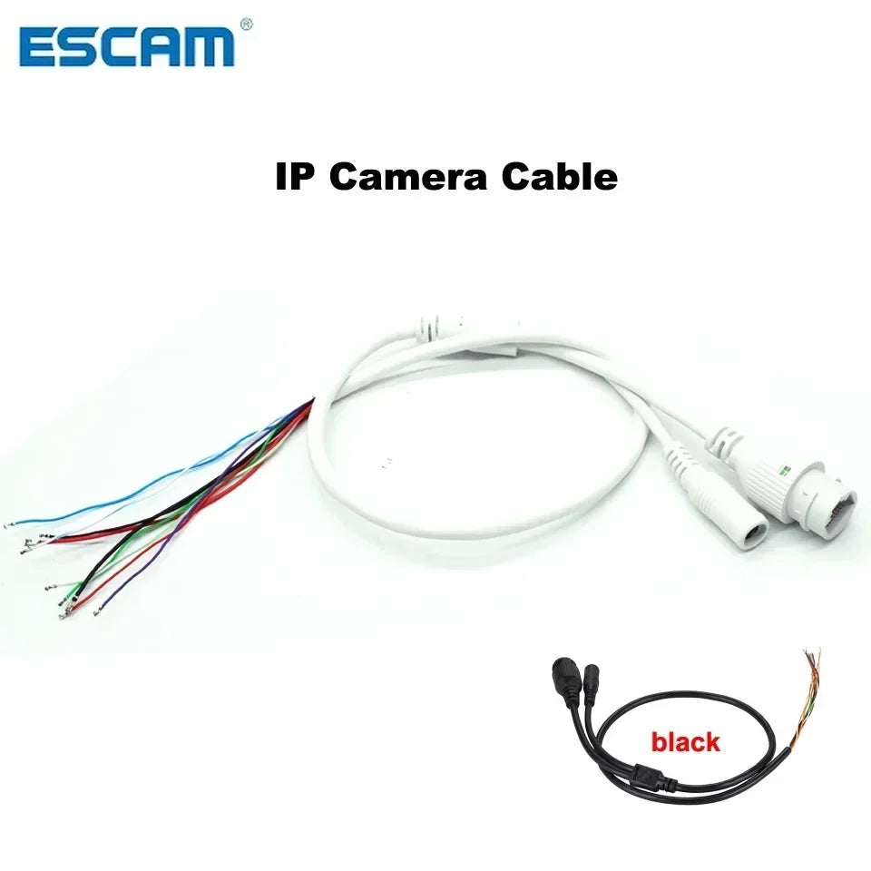 IP camera cable for network replace RJ45 Cable DC12V CCTV ip use Qme