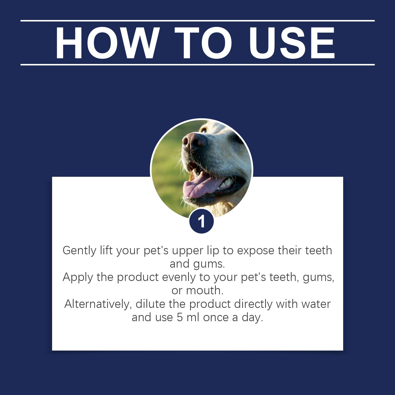Pet Oral Care Solution Effectively Reducing Plaque and Plaque Accumulation Prevent Bad Breath Promote Gum Health Pet Oral Cleane Qme
