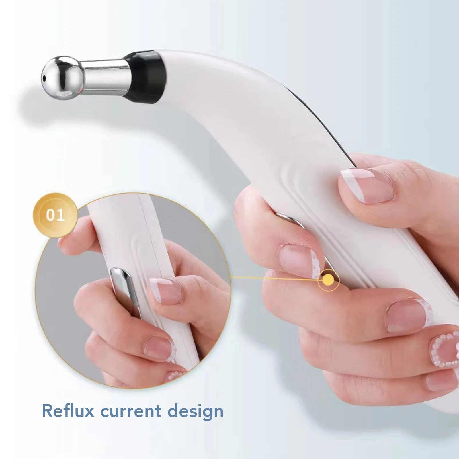 Electronic Acupuncture Pen 9 Gear Microelectronics Energy Pen Acupoint for Neck Arm Acupoint Energy Pen Energy Pen Acupuncture Qme