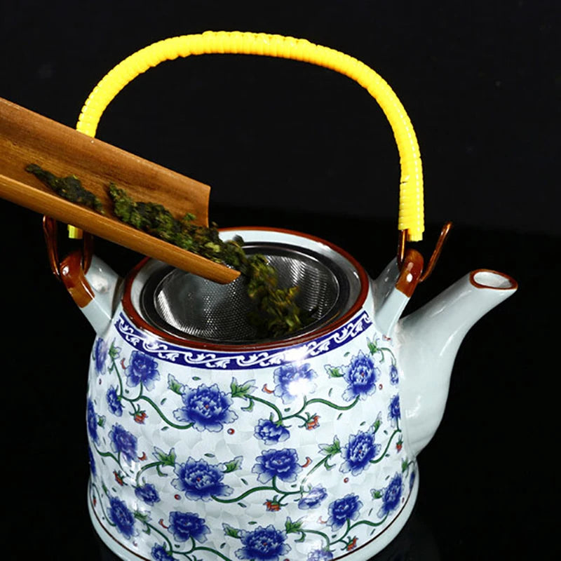 Diameter 5- Reusable Stainless Steel Mesh Tea Infuser Strainer Teapot Qme
