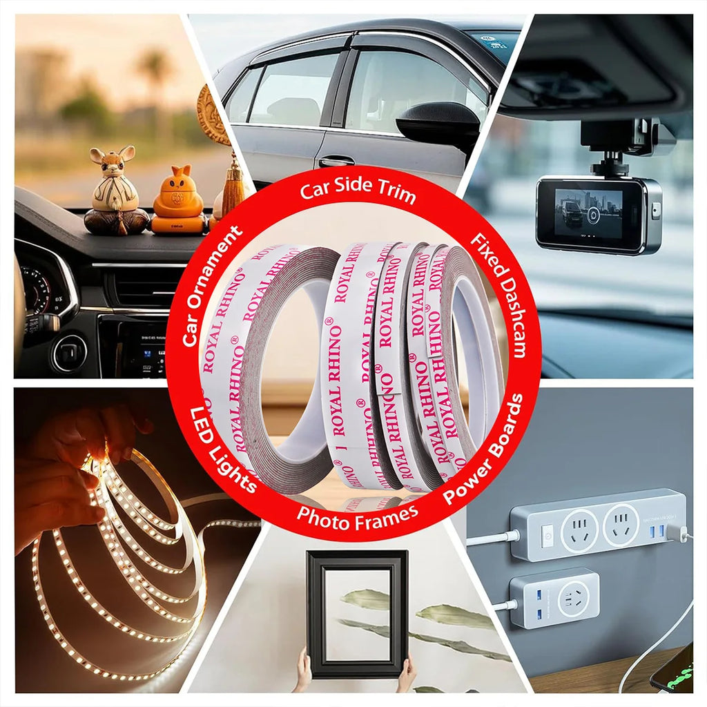 450CM Extra Strong Double Sided Tape Adhesive Car Special Tear Off Without Leaving Traces High Viscosity Mounting Fixing Sticky Qme