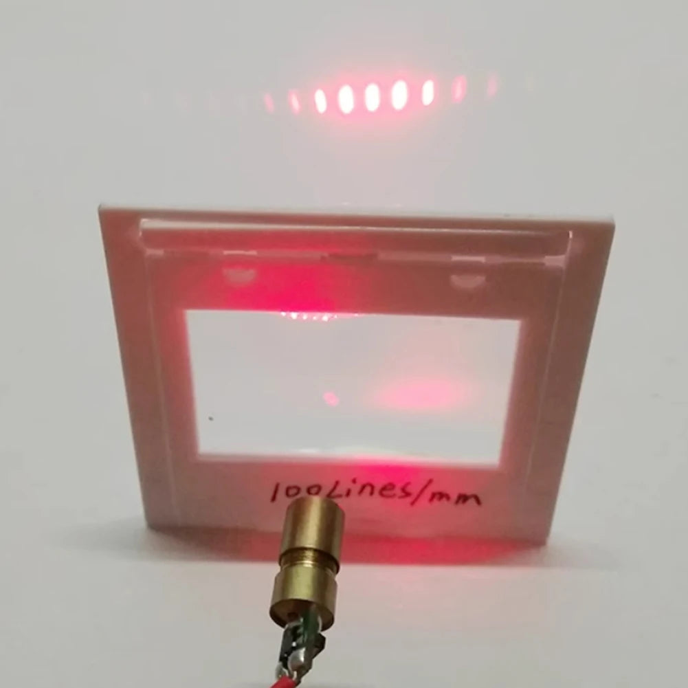 Diffraction Grating 80/300/600/1000/1200/1600 Line 2mm Transmission Grating Spectrophotometer Optical Teaching Experiment Qme