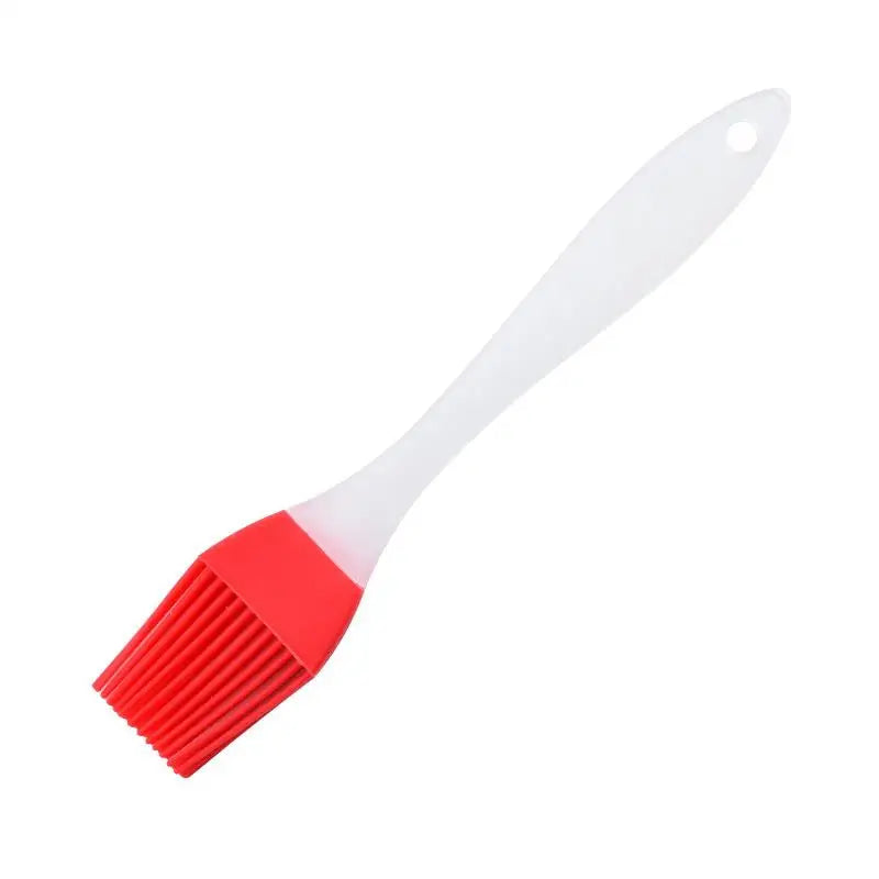 Silicone Oil Brush Barbecue Household Kitchen Baking Pancake Tool Qme Red